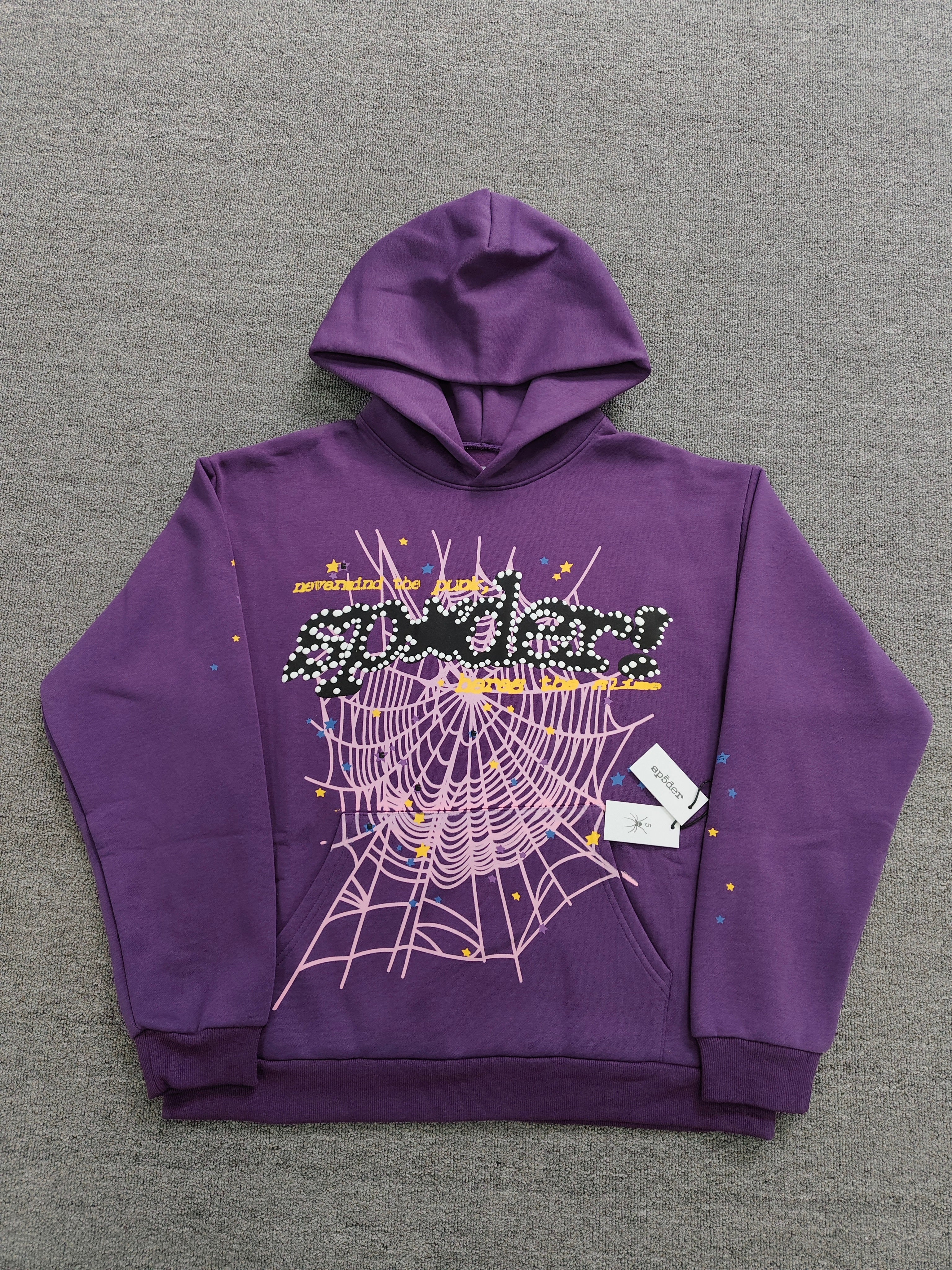 Purple Sp5der Hoodie