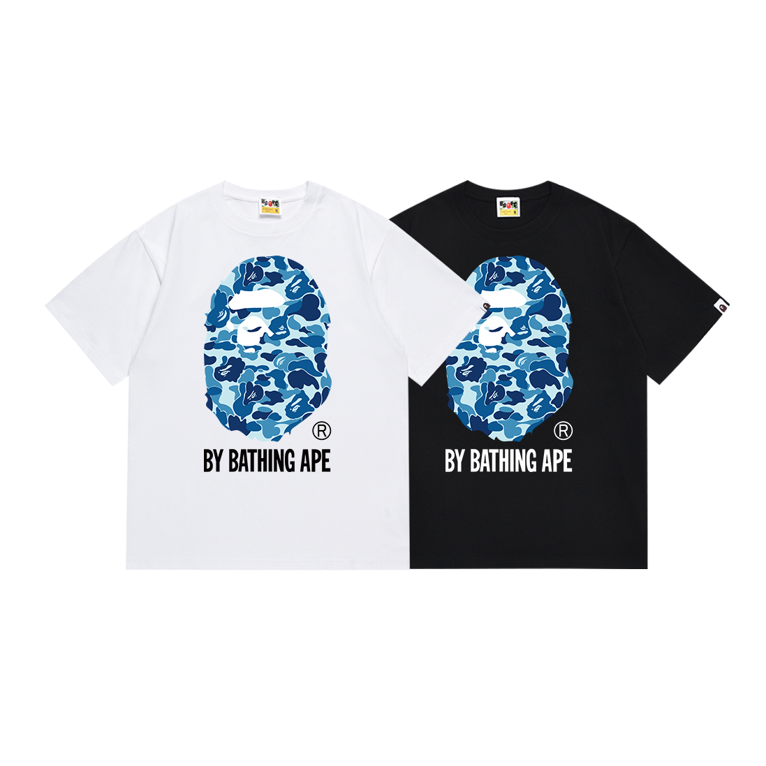 Bape T ( Blue Camo )