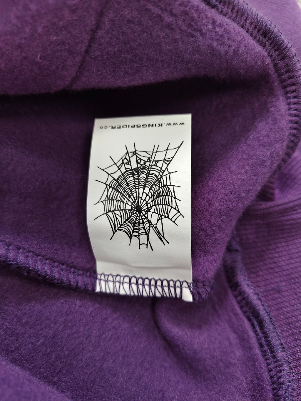 Purple Sp5der Hoodie