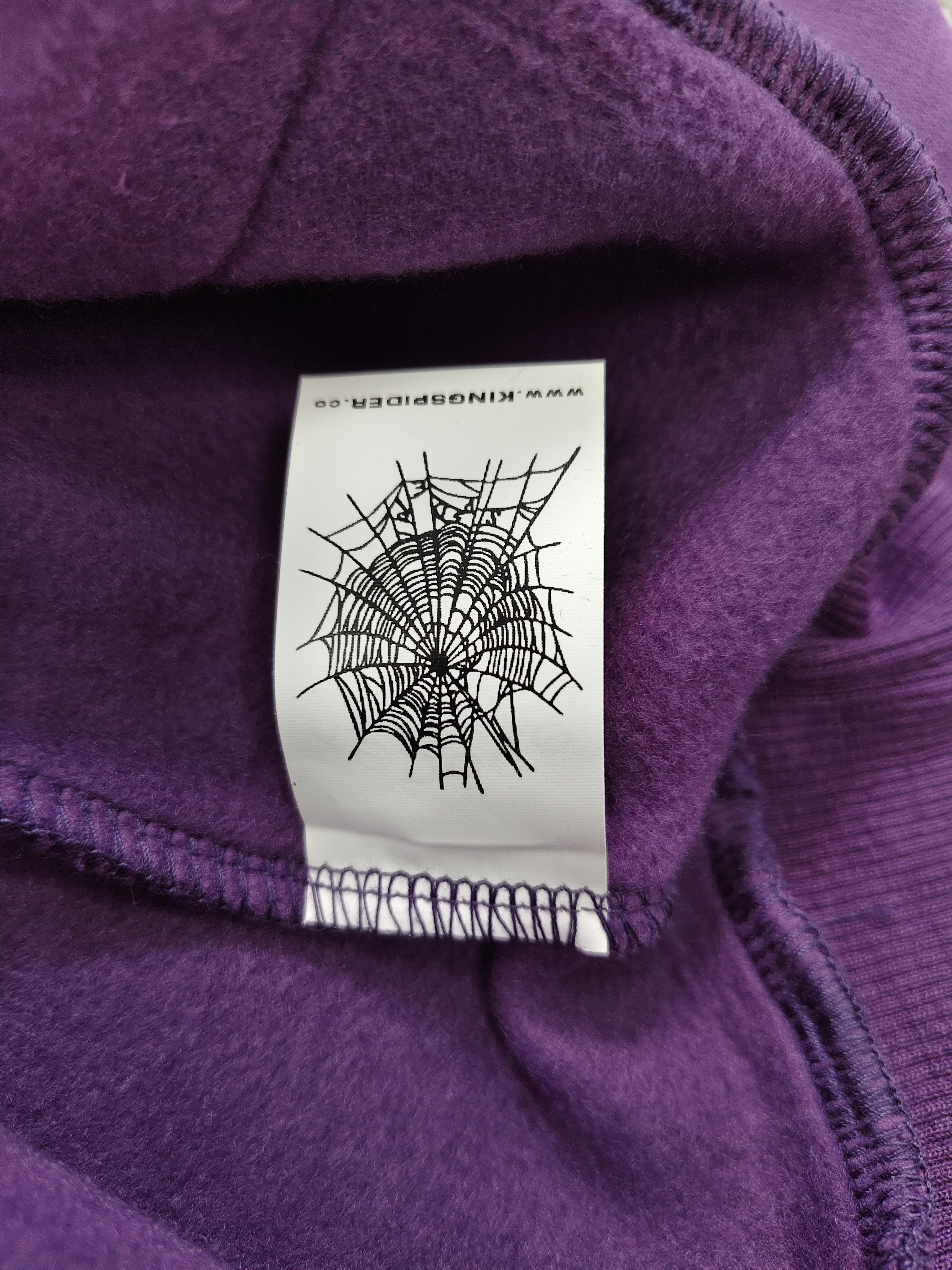 Purple Sp5der Hoodie