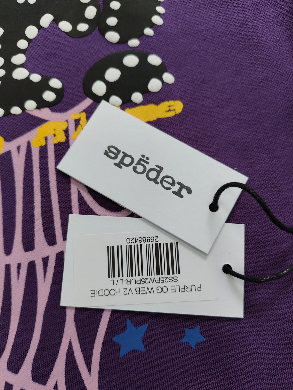 Purple Sp5der Hoodie