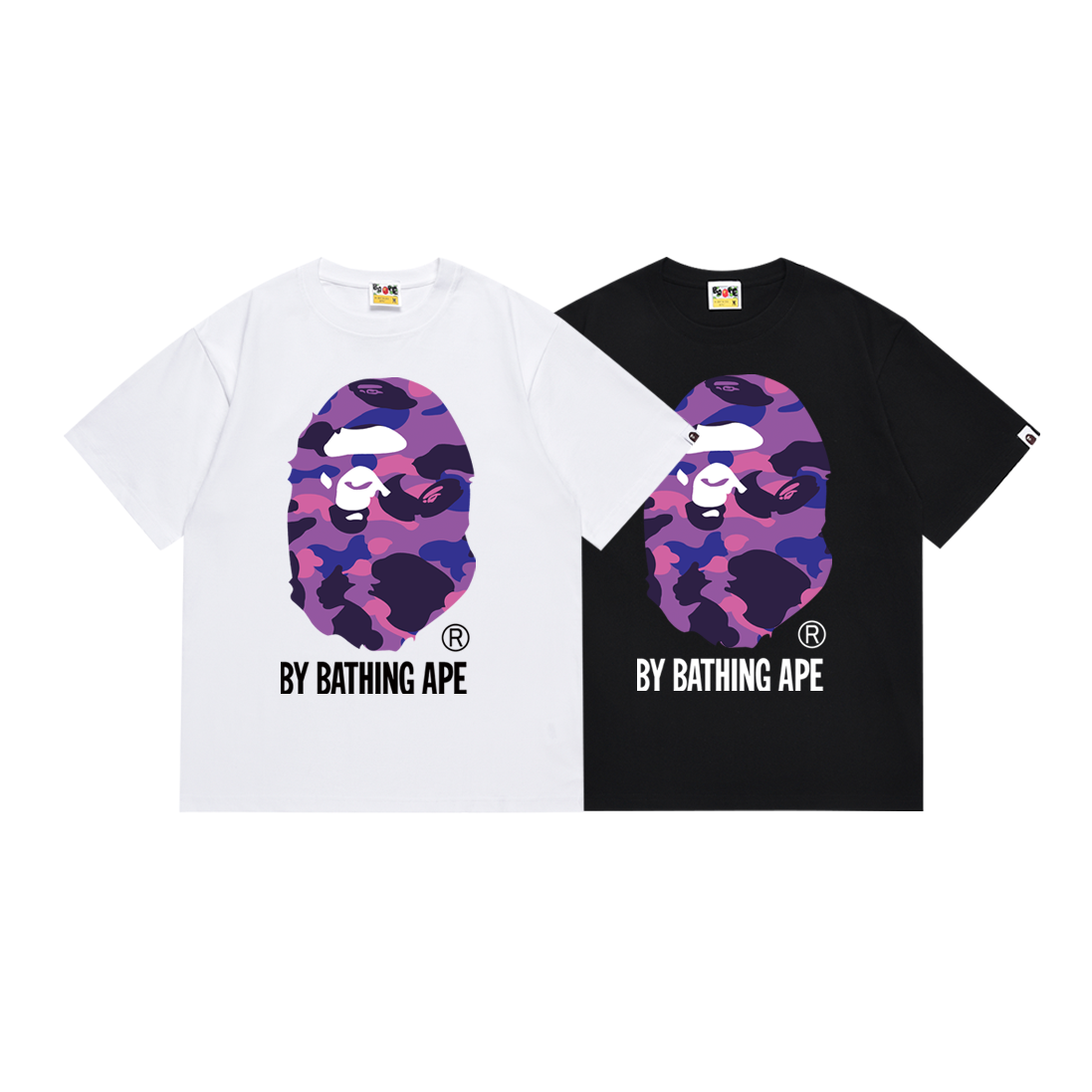 Bape T ( Purple Camo )